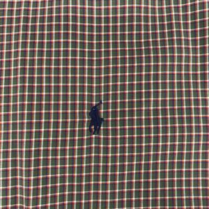 Ralph Lauren Men's Classic Fit Plaid Button Down Shirt XXL Pony Logo Cotton Long